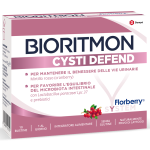 Bioritmon Cysti Defend 10 Bustine da 4,15 g