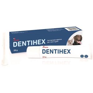 Dentihex Gel Dentale Adesivo per Cani E Gatti 20 g