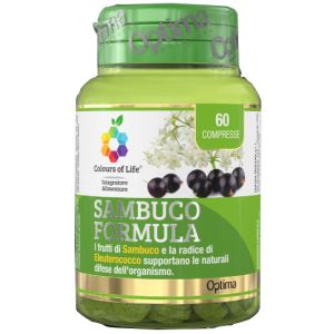 Colours Of Life Sambuco Formula 60 Compresse Flacone Plastica