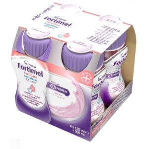 Fortimel Forticare Sensation 2,4 Kcal/ml Lampone Rinfrescante 4 Pezzi da 125 ml