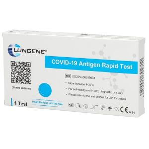 Test Antigenico Rapido Covid-19 Clungene Autodiagnostico Determinazione Qualitativa Antgeni Sars-cov-2 in Tamponi Nasali Mediante Immunocromatografia