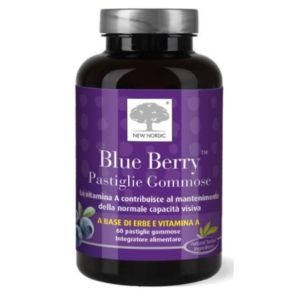 Blue Berry 60 Pastiglie Gommose