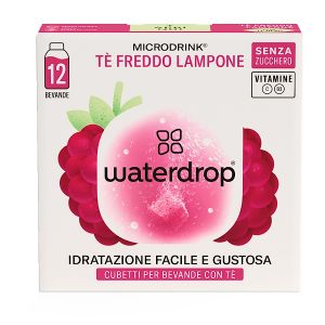 Waterdrop Ice Tea Lampone 12 Cubetti