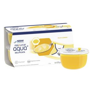 Resource Aqua Acqua Gelificata+lemon Cup 6 4x125 g