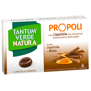 Tantum Verde Natura 15 Pastiglie Liquirizia