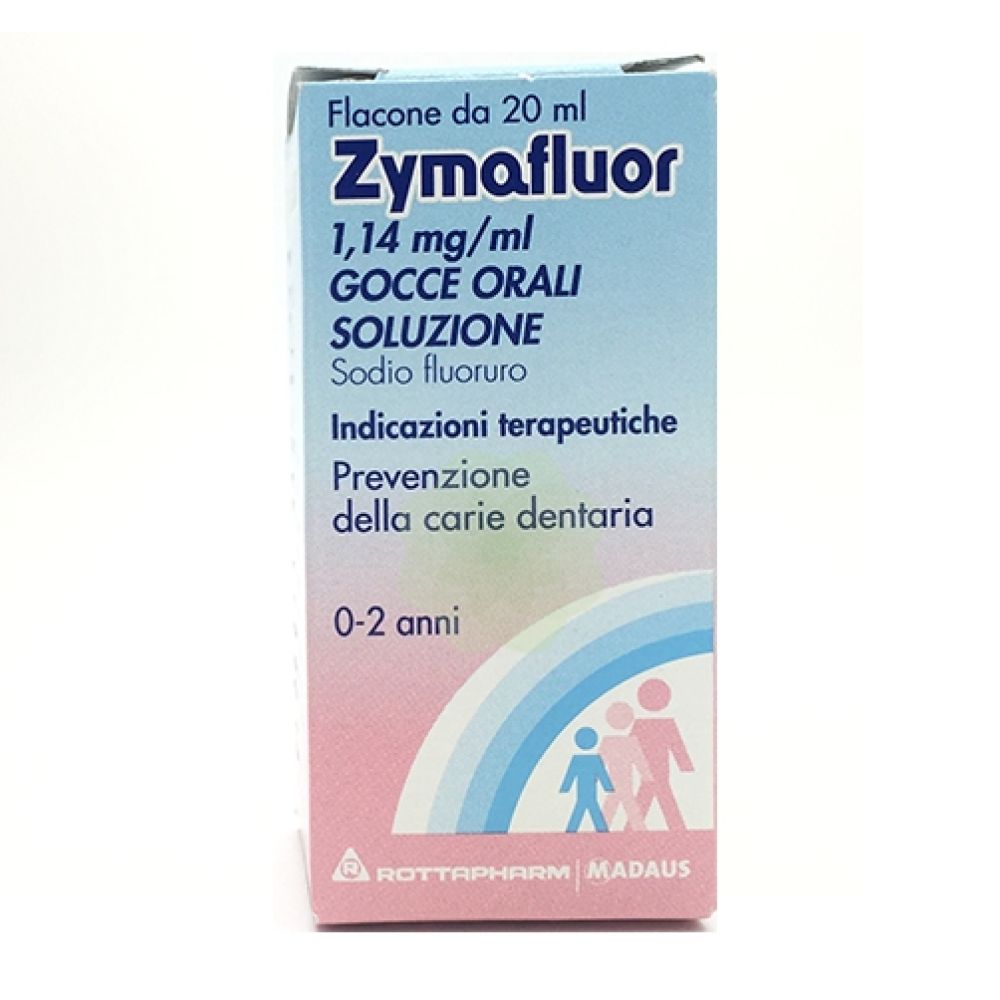 Zymafluor - 1,14 Mg/ml Gocce Orali, Soluzione, 1 Flacone 20 ml