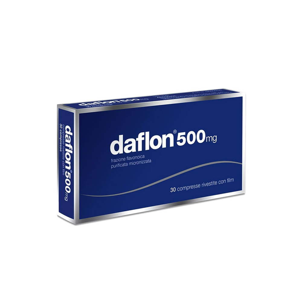 Daflon - 500 mg  Confezione 30 Compresse Rivestite 