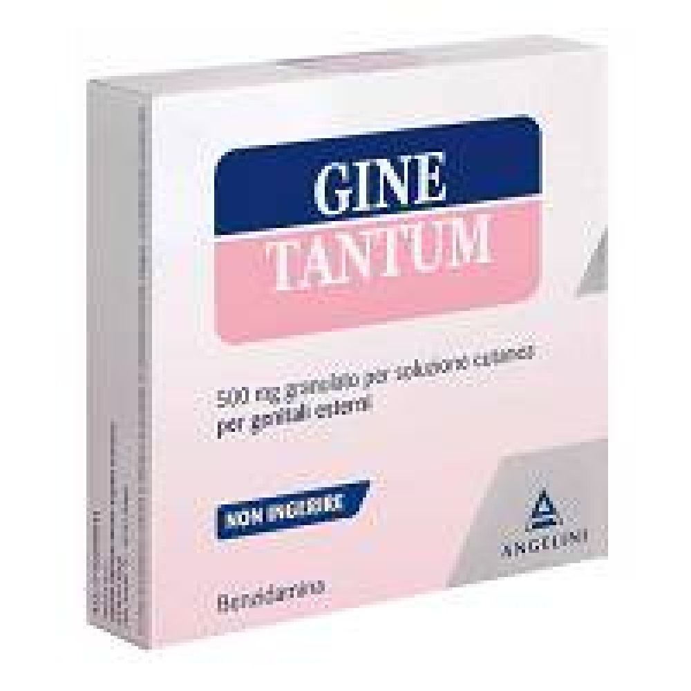 Ginetantum - 500 mg Granulato per Soluzione Cutanea per Genitali Esterni, 10 Bustine