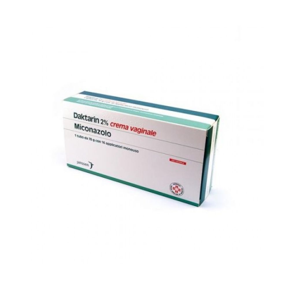 Daktarin - 20 Mg/g Crema Vaginale, 1 Tubo da 78 g con 16 Applicatori Monouso