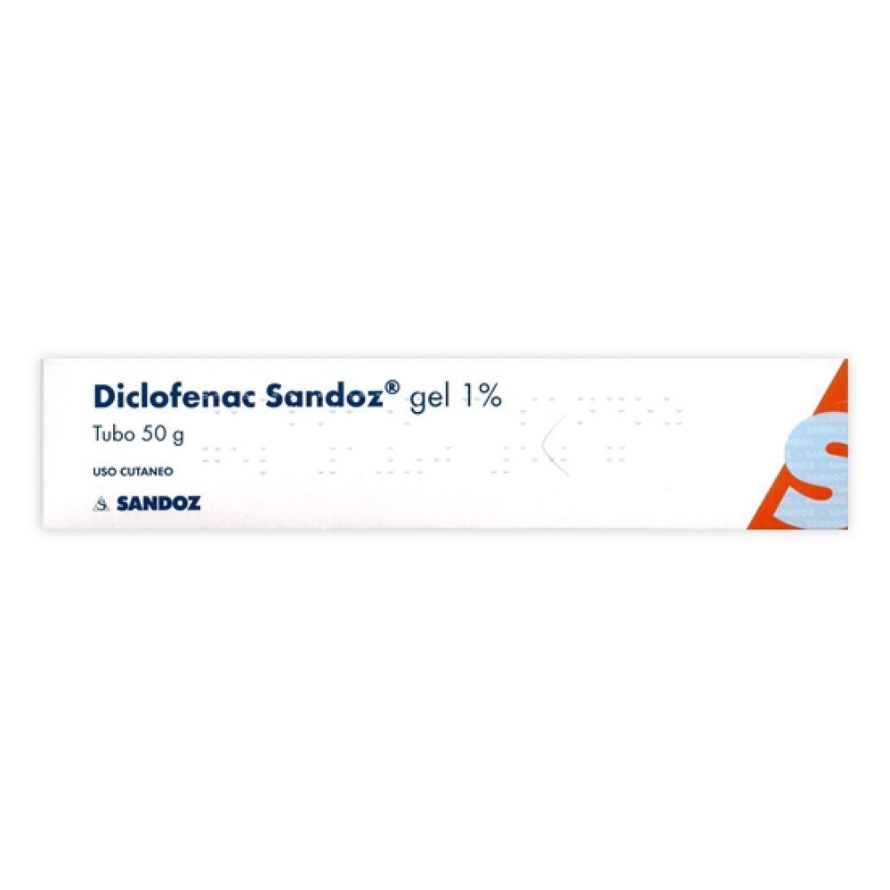 Diclofenac (sandoz) - 1% Gel Uso Topico 50 g