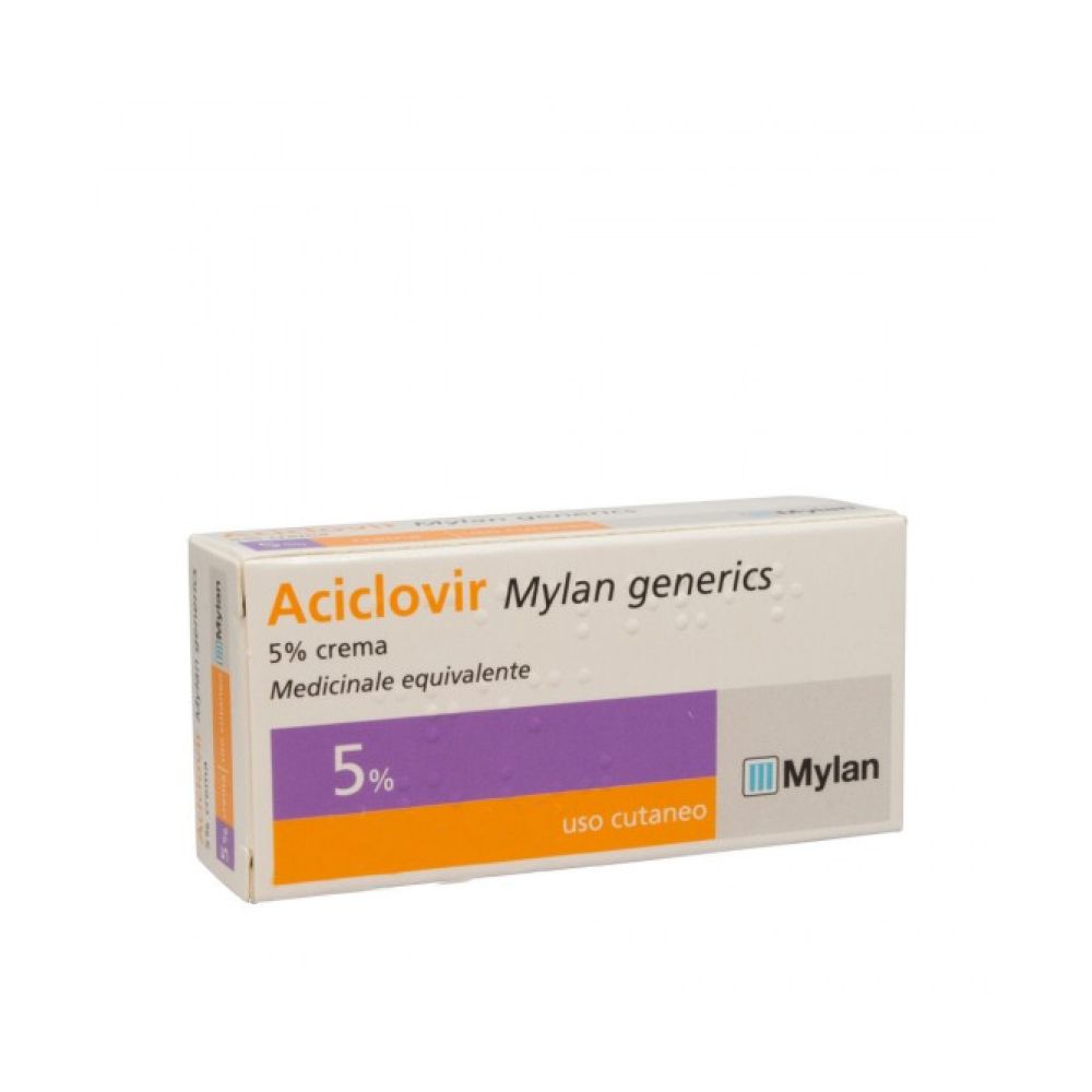 Aciclovir (mylan Generics) - 5% Crema, Tubo 3 g