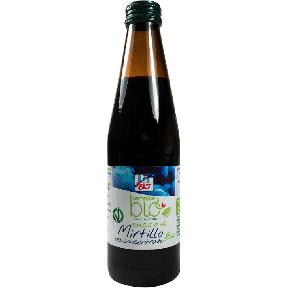 Fsc Succo di Mirtillo da Concentrato Bio Senza Zuccheri Aggiunti 330 ml