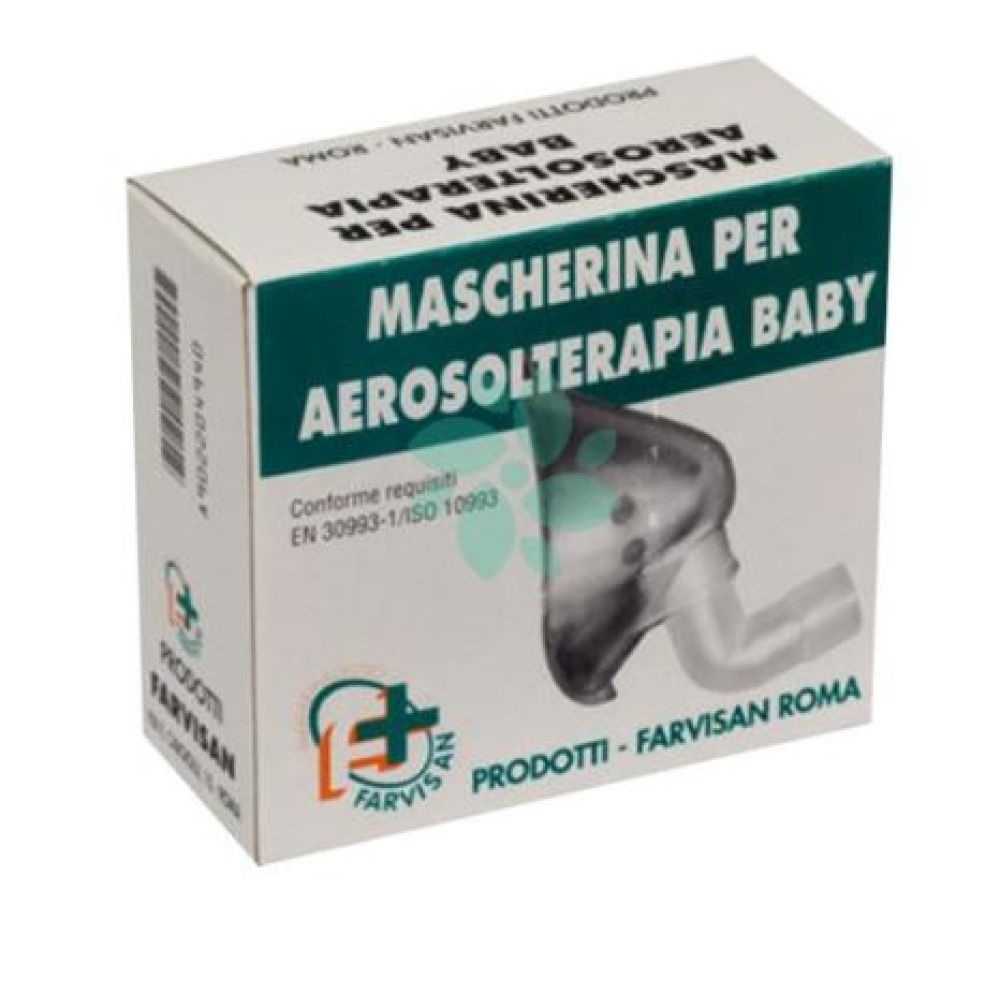 Maschera Pediatrica. Ricambio per Aerosolterapia