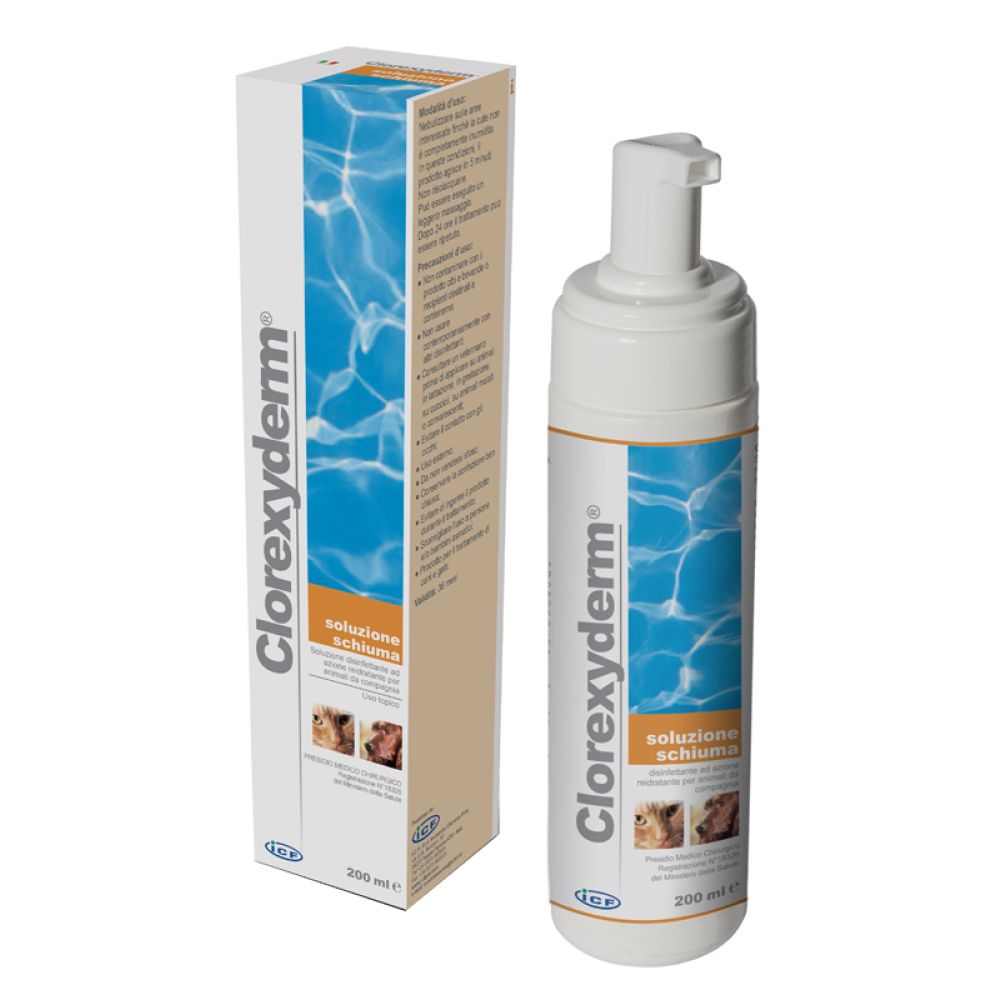 Clorexyderm Soluzione Schiuma 200 ml