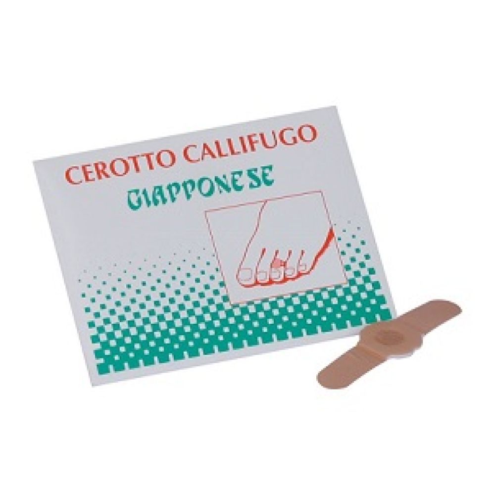 Cerotto Callifugo Giapponese con Anello Paracallo per La Rimozione Indolore Dei Calli 4 Pezzi