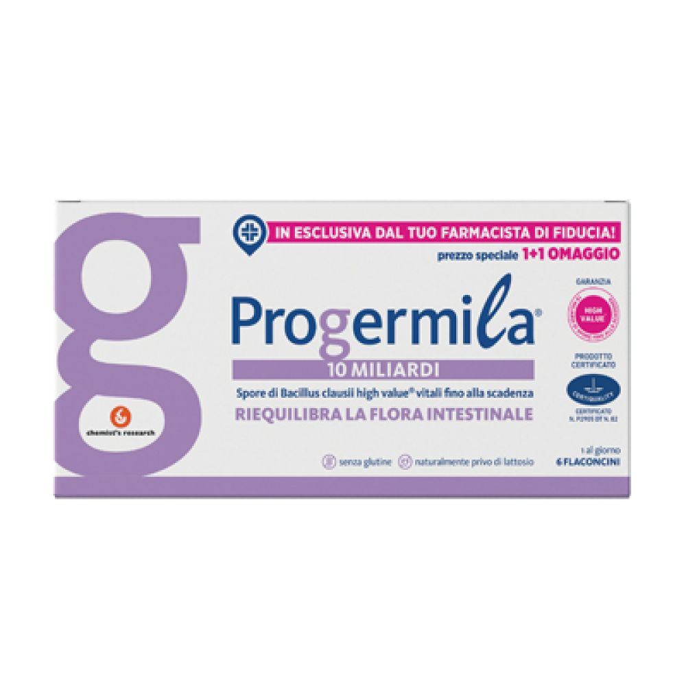 Progermila 10 Miliardi 6 Flaconcini 10 ml