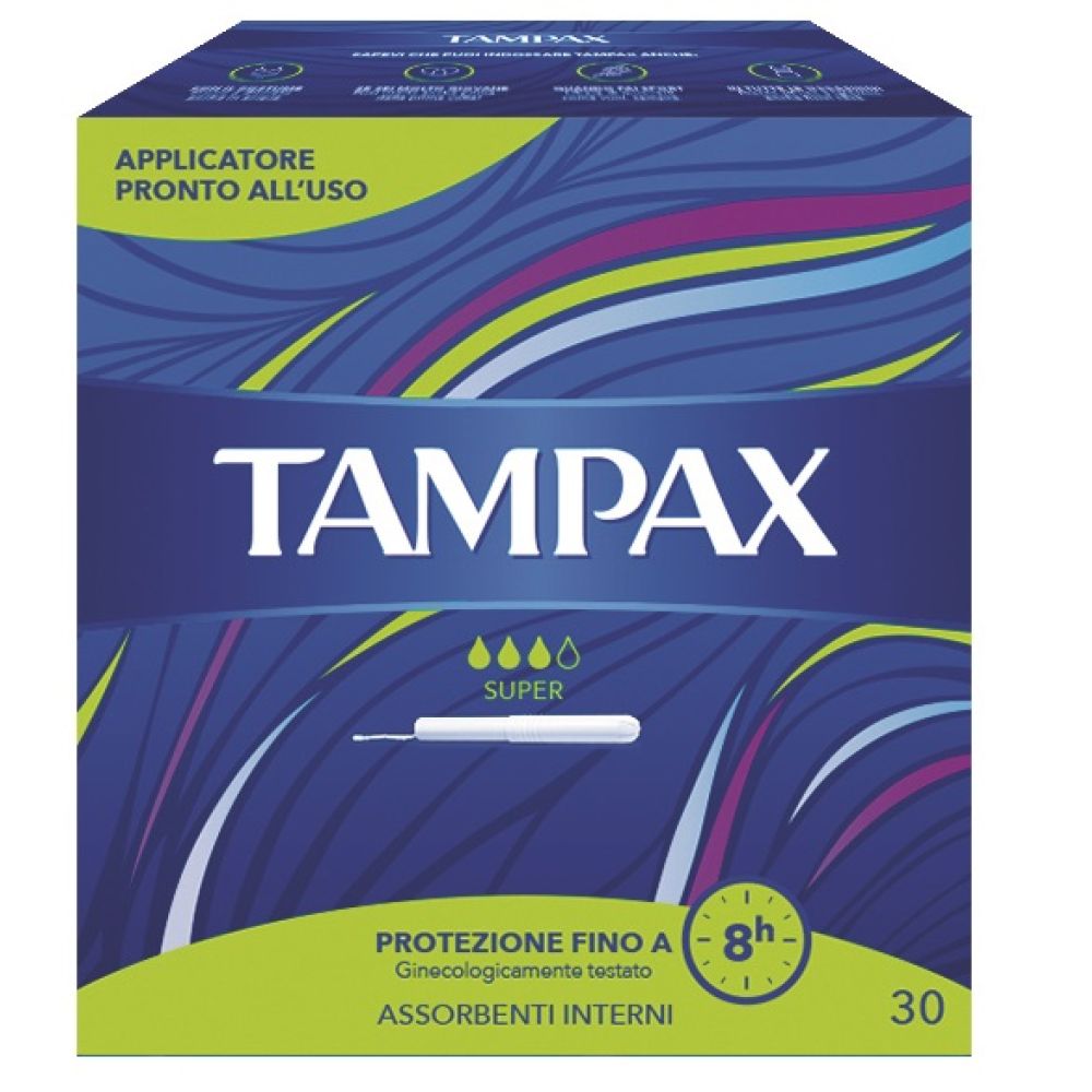 Tampax Blue Box Super 30 Pezzi