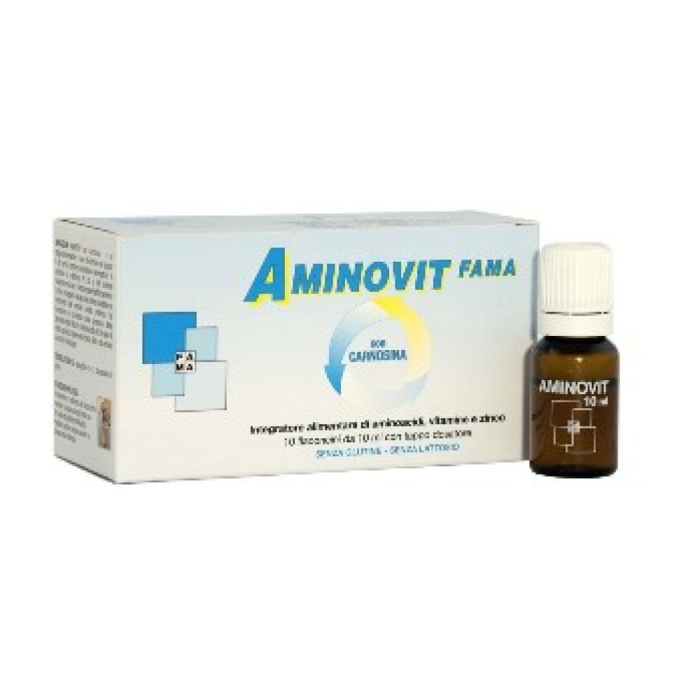 Aminovit Fama Carnosina 10 Flaconcini 10 ml