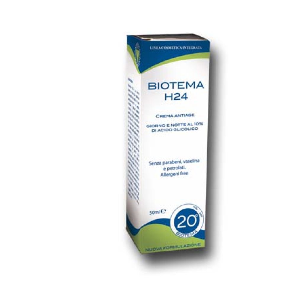 Biotema H24 Crema Acido Glicolico 10% 50 ml