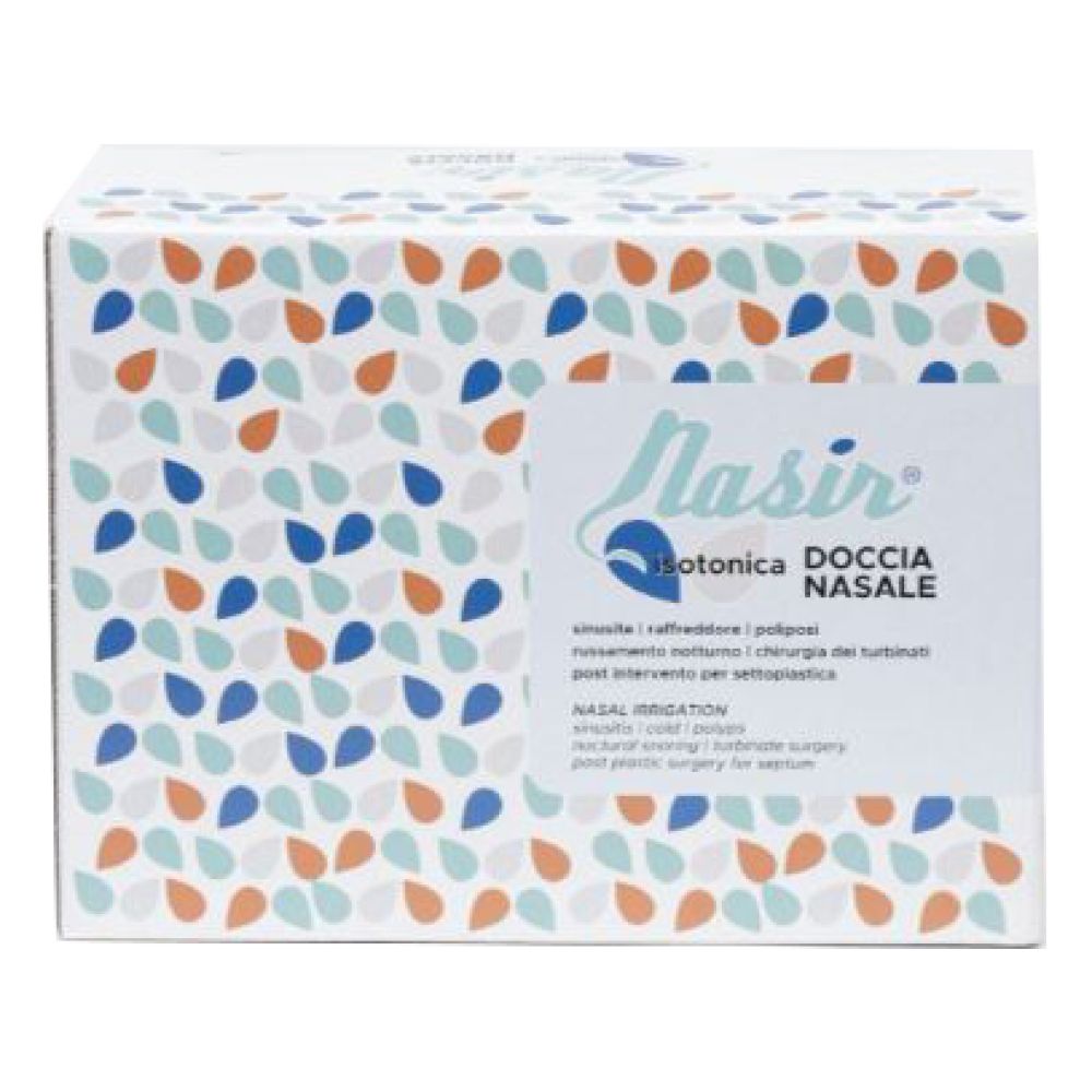 Soluzione Fisiologica Isotonica Sterile Nasir in Scatola Con10 Sacche Versione Luer Lock da 250ml