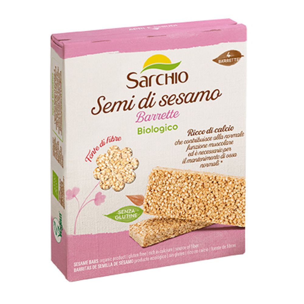Barrette Semi di Sesamo 4x20 g
