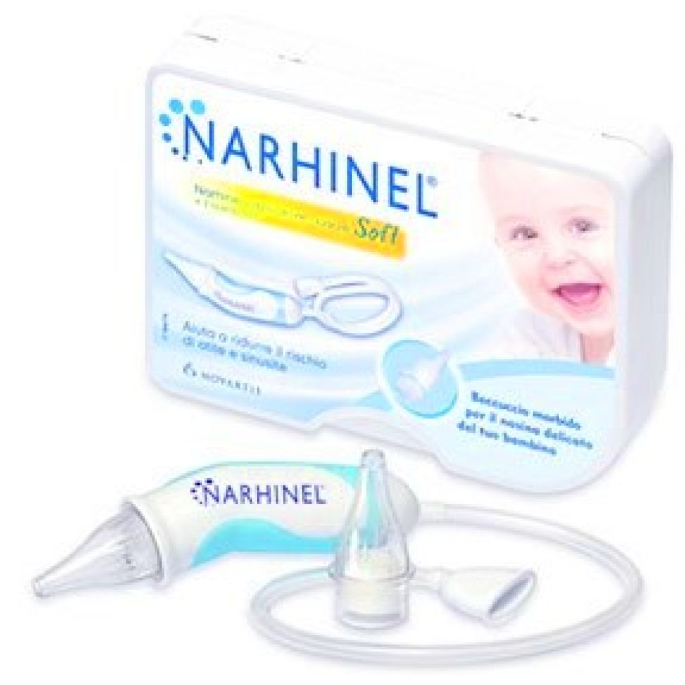 Aspiratore Nasale Narhinel Soft 1 Pezzo + 2 Ricambi