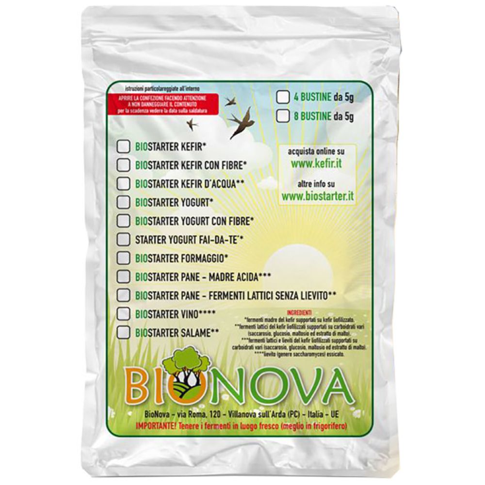 Biostarter per Kefir D'acqua
