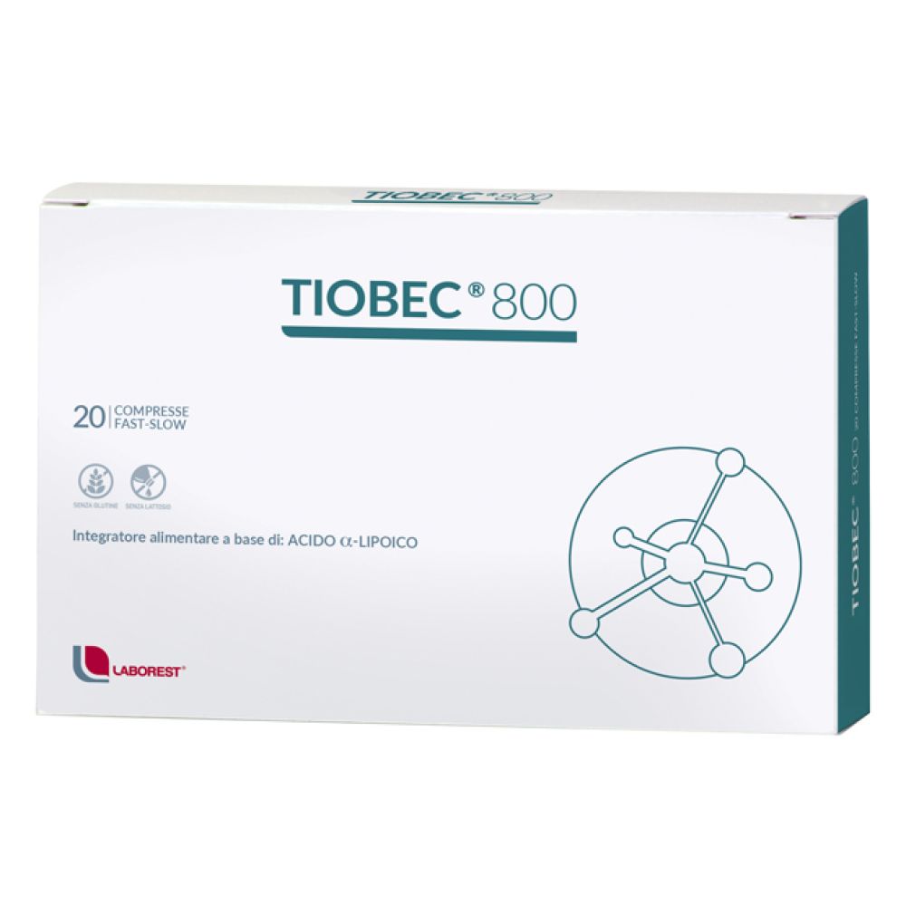 Tiobec 800 20 Compresse Fast-slow 36 g