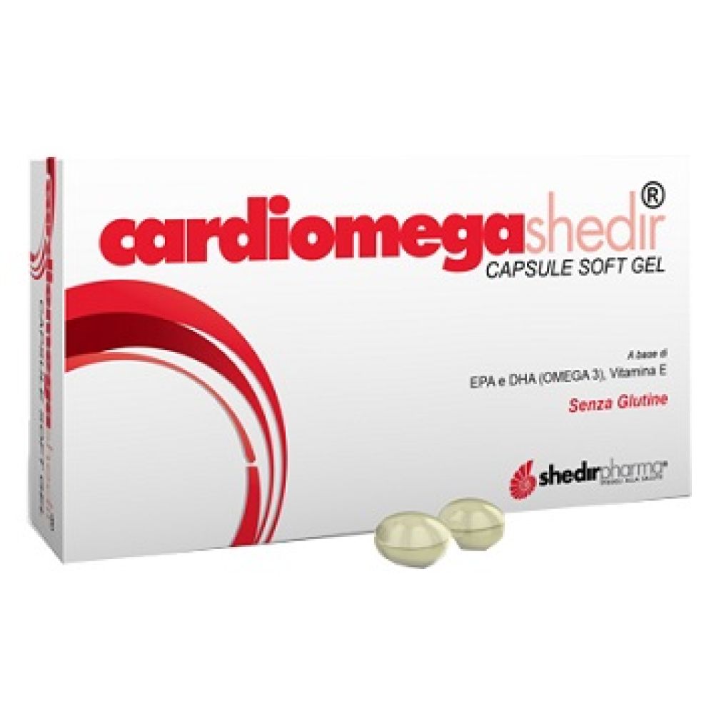 Cardiomega Shedir 30 Capsule Molli 23,3 g