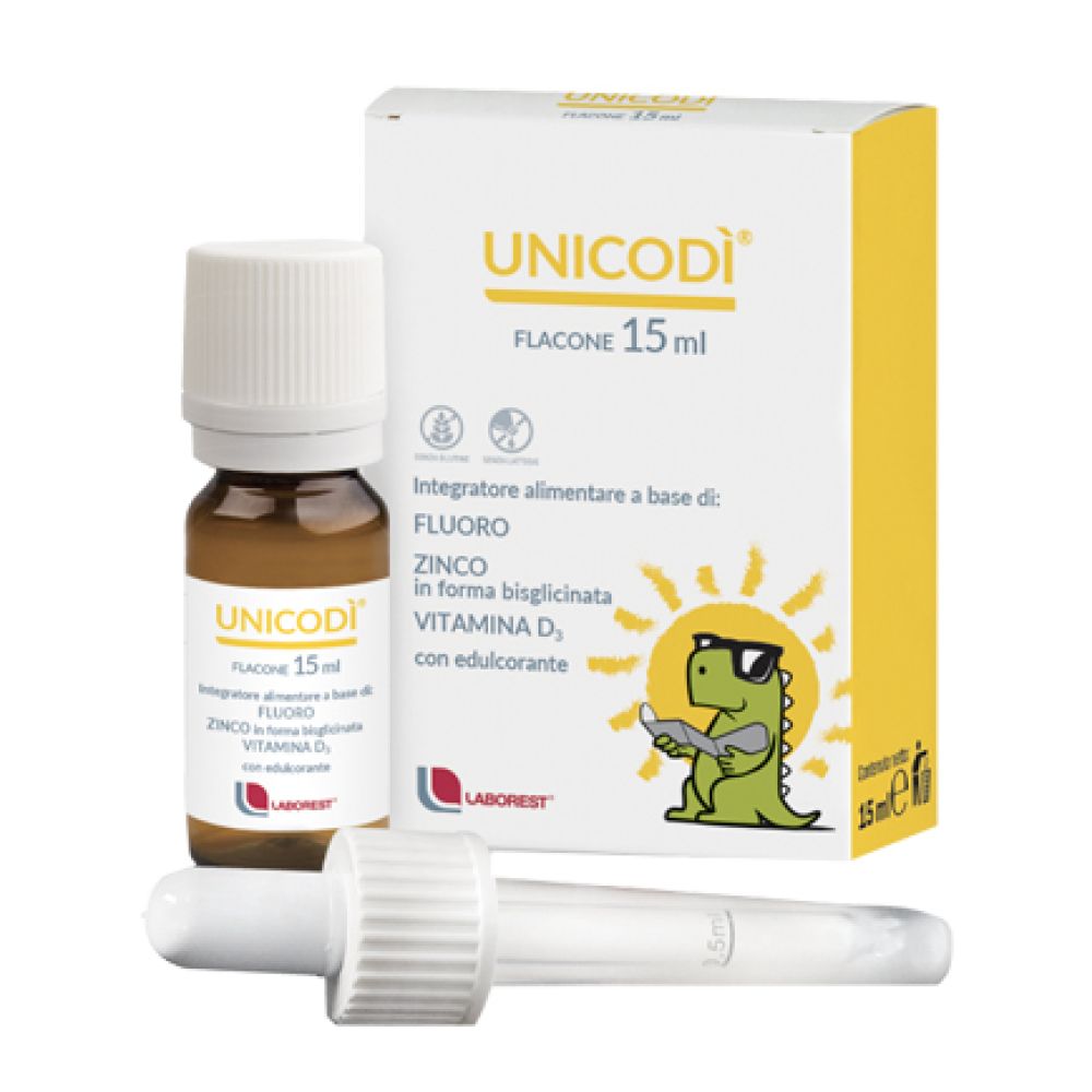 Unicodi' 15 ml Fluoro Zinco Vitamina D3