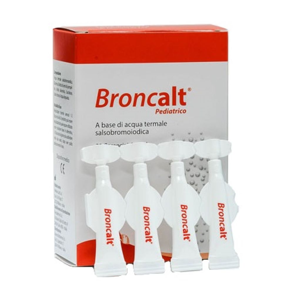 Broncalt Strip Pediatrico Soluzione Irrigazione Nasale 20 Flaconcini da 2 ml