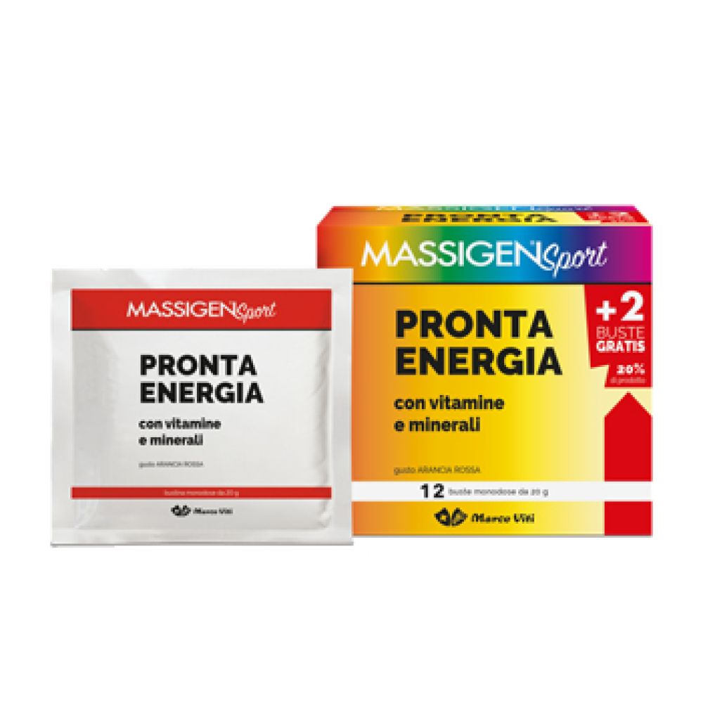 Massigen Sport Pronta Energia 12 Bustine