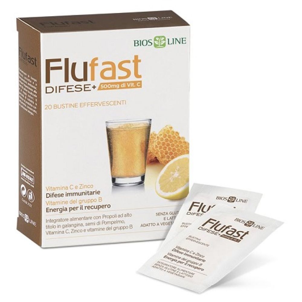 Apix Propoli Flufast Difese+ 20 Bustine Effervescenti Biosline