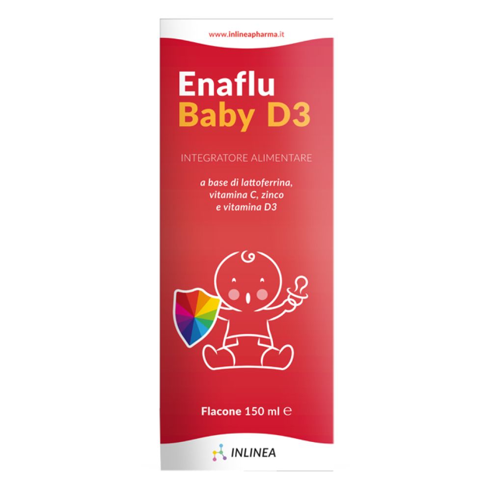 Enaflu Baby D3 Soluzione Orale 150 ml