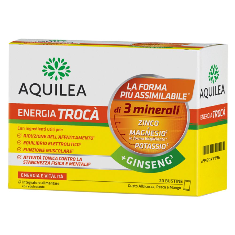 Aquilea Energia Troca'+ginseng 20 Bustine