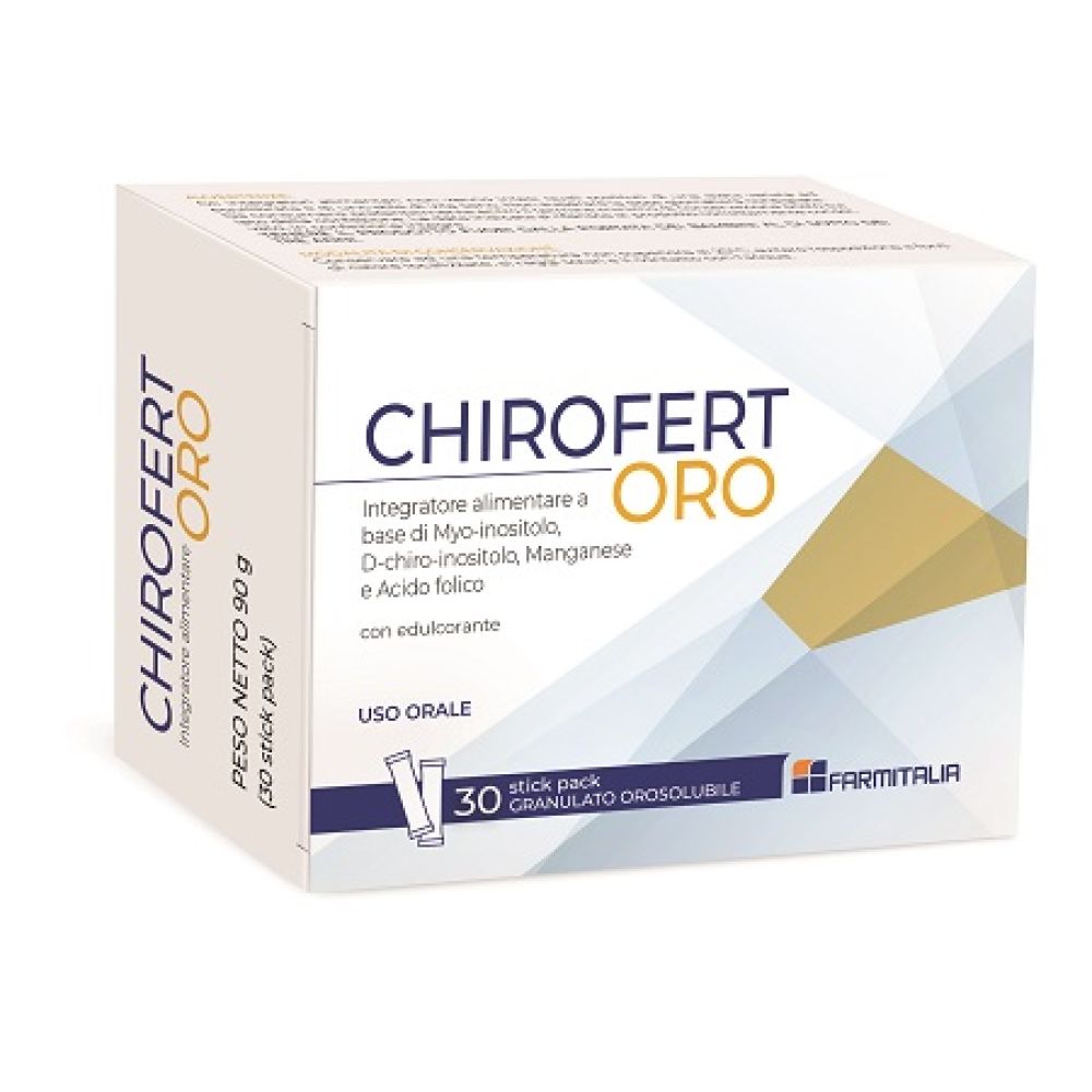 Chirofert Oro 30 Stick Pack Orosolubili