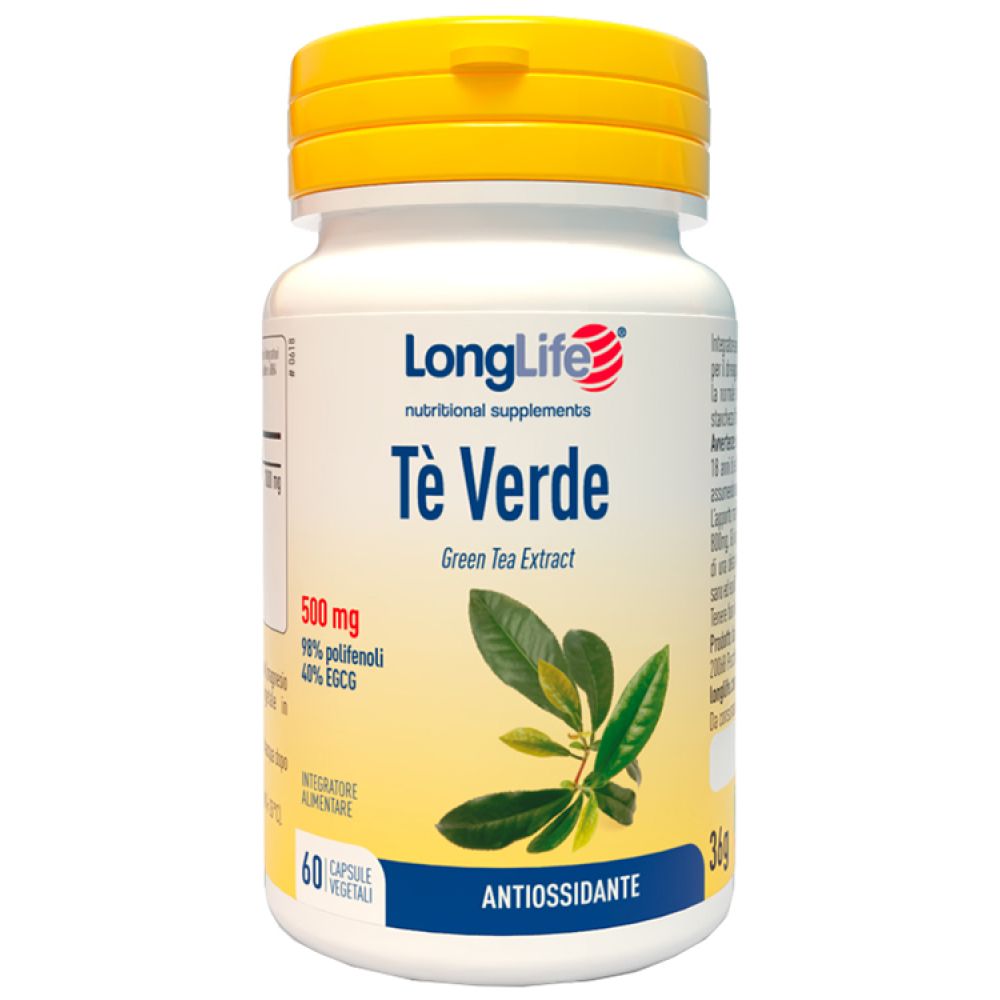 Longlife Te' Verde 500mg 60 Capsule