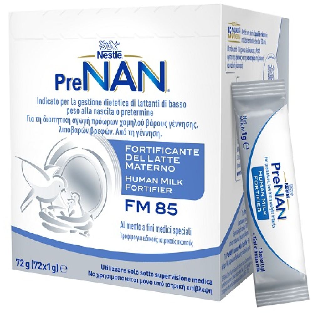 Prenan Fortificante Del Latte Materno Fm85 72 Bustine X 1 g