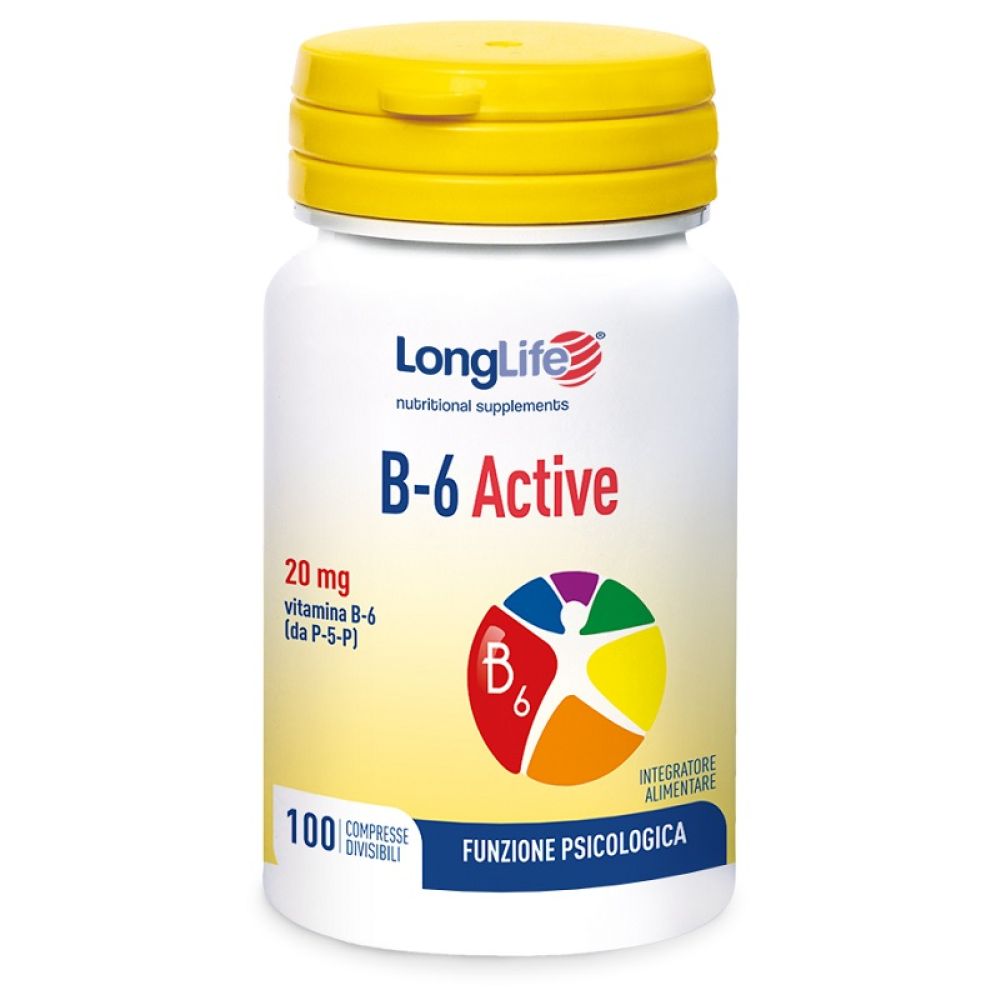 Longlife B6 Active 100 Compresse Divisibili