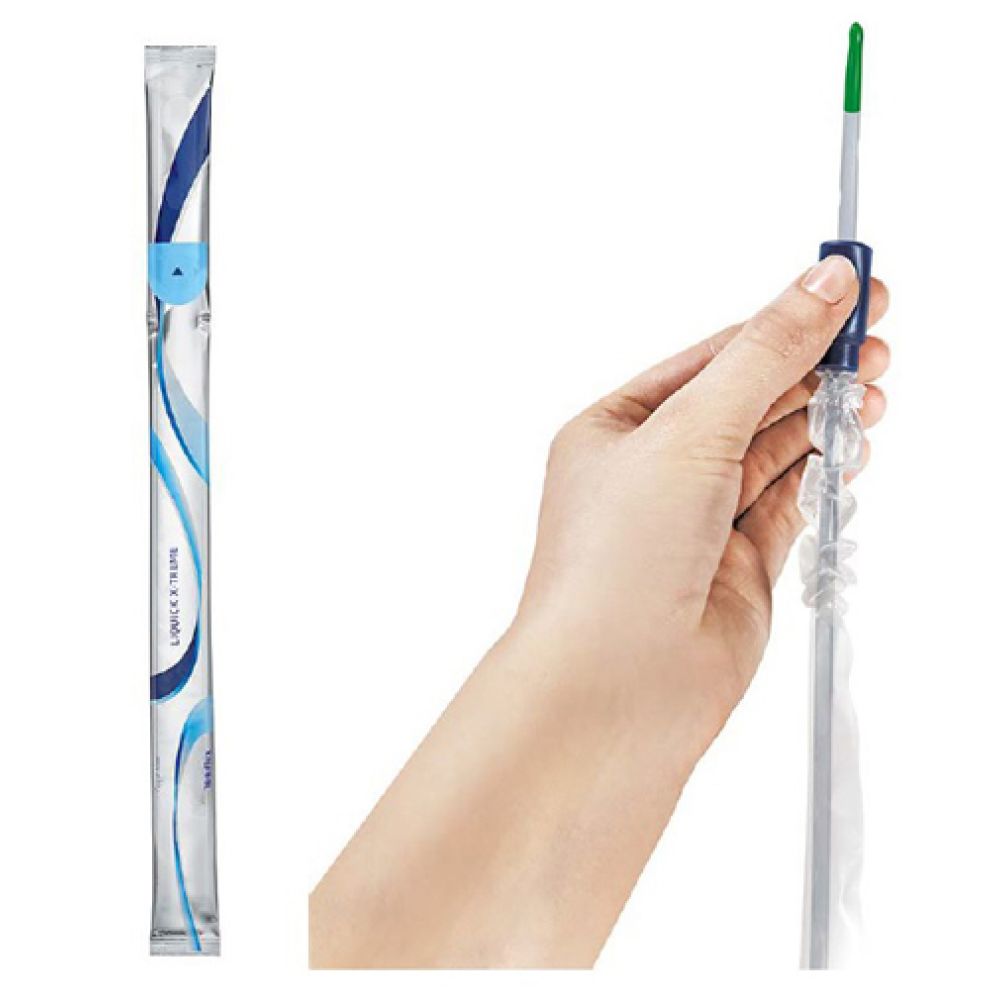 Sonda Autolubrificante Liquick X-treme Punta Ergothan 30cm Ch08 Bambino 30 Pezzi