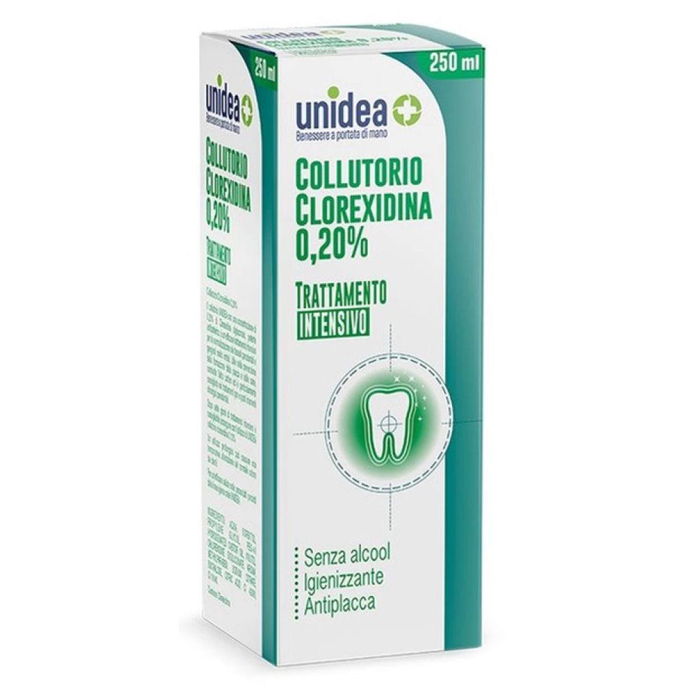 Unidea Collutorio Clorexidina 0,20% 250 ml