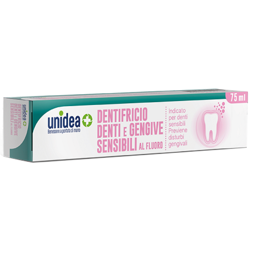 Unidea Dentifricio Denti Gengive Sensibili 75 ml
