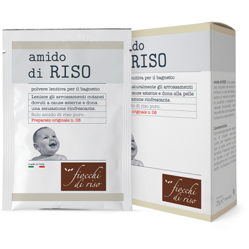 Fiocchi di Riso Amido di Riso Polvere Lenitivo 100 g