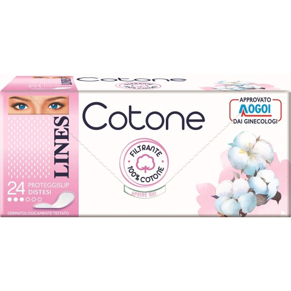 Lines Cotone Proteggislip Distesi 24 Pezzi