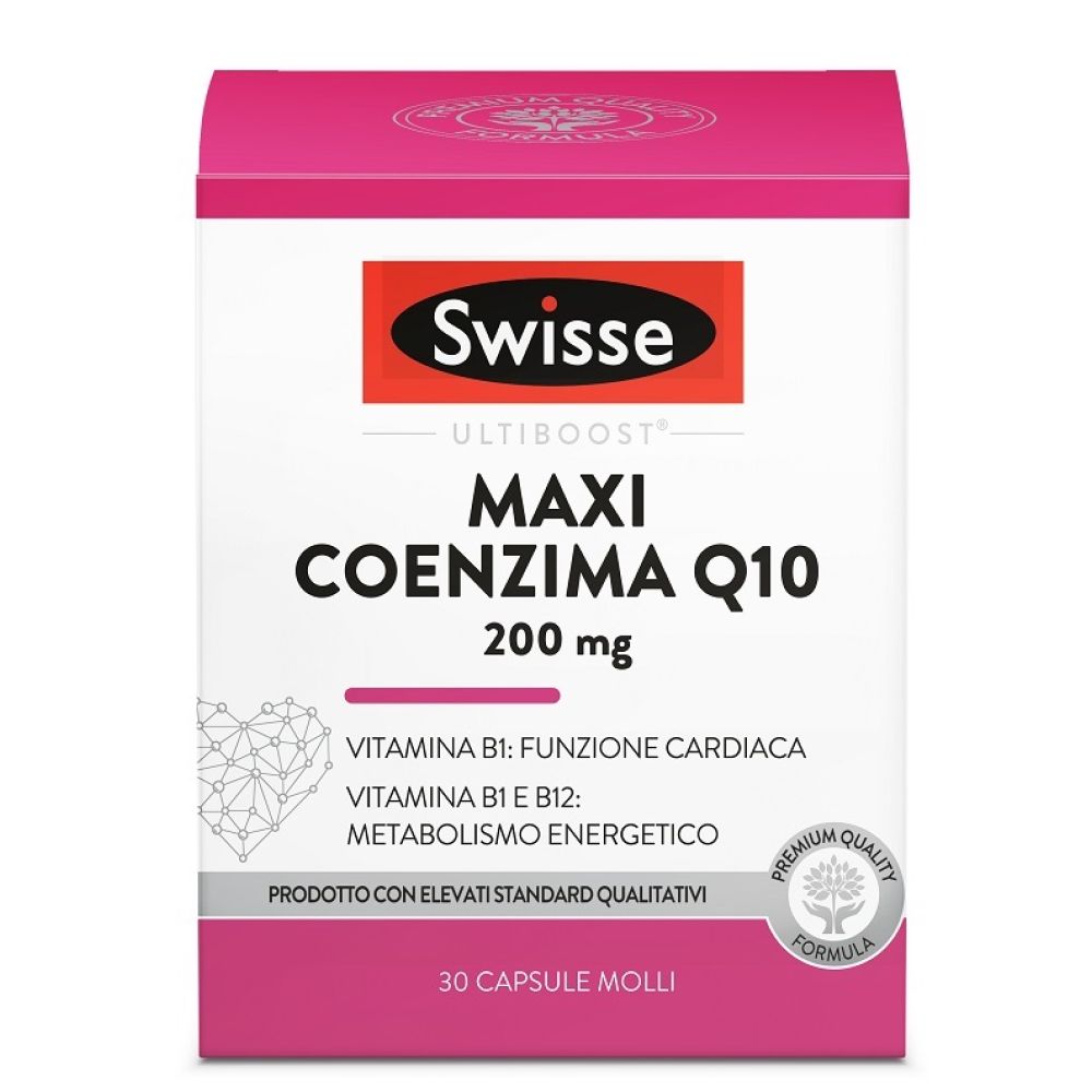 Swisse Maxi Coenzima Q10 200 mg 30 Capsule