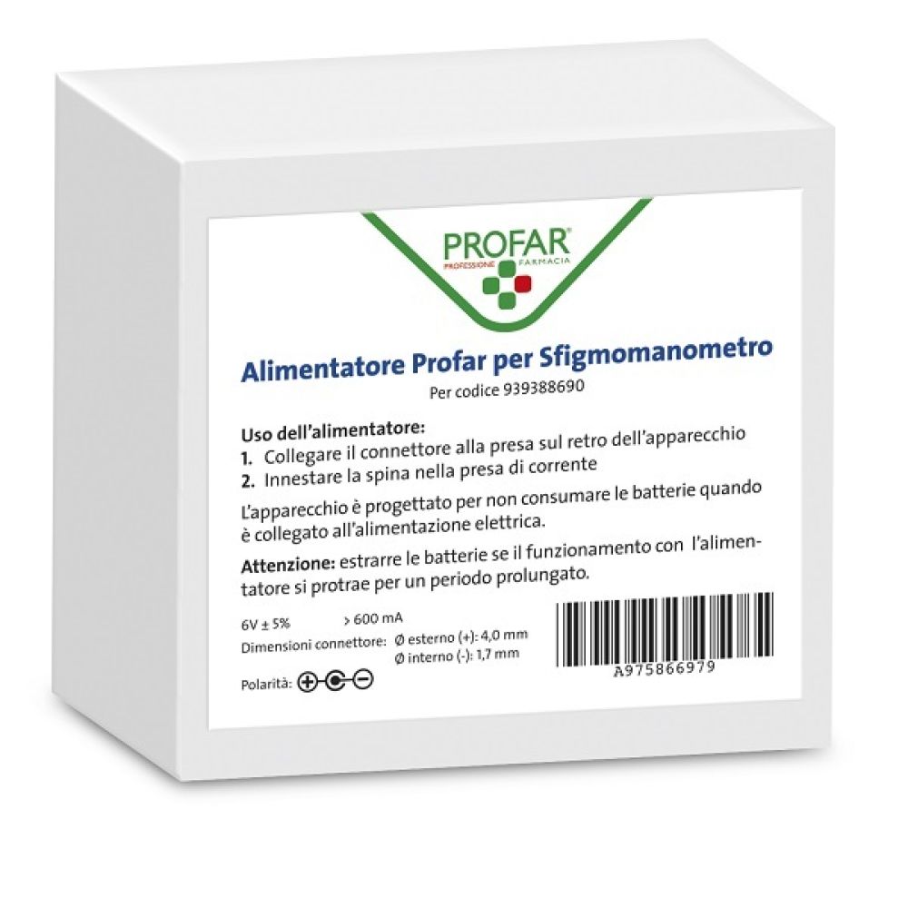 Alimentatore Sfigmomanometro Profar