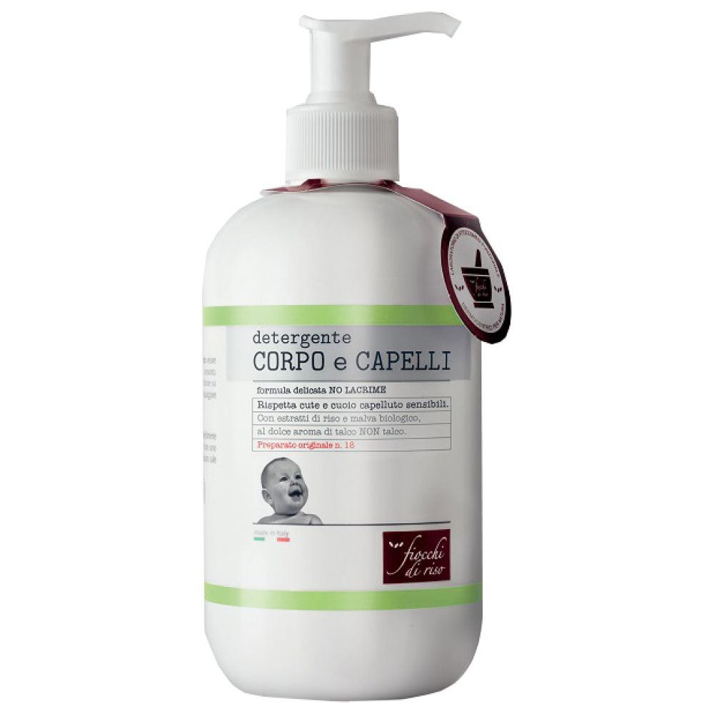 Fiocchi di Riso Detergente Corpo/capelli Talco 400 ml