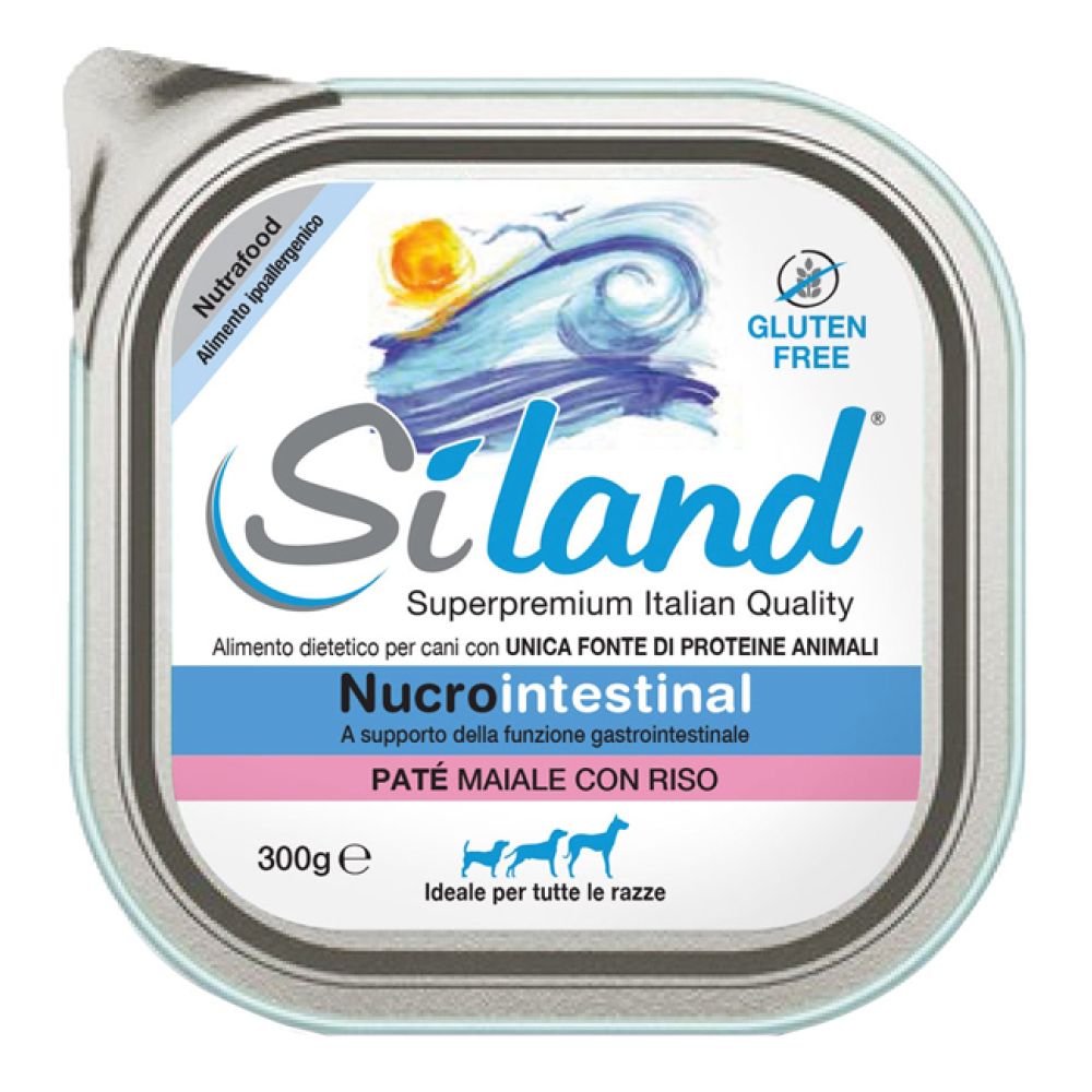 Siland Nucrointestinal Umido Cane Maiale/riso 300 g