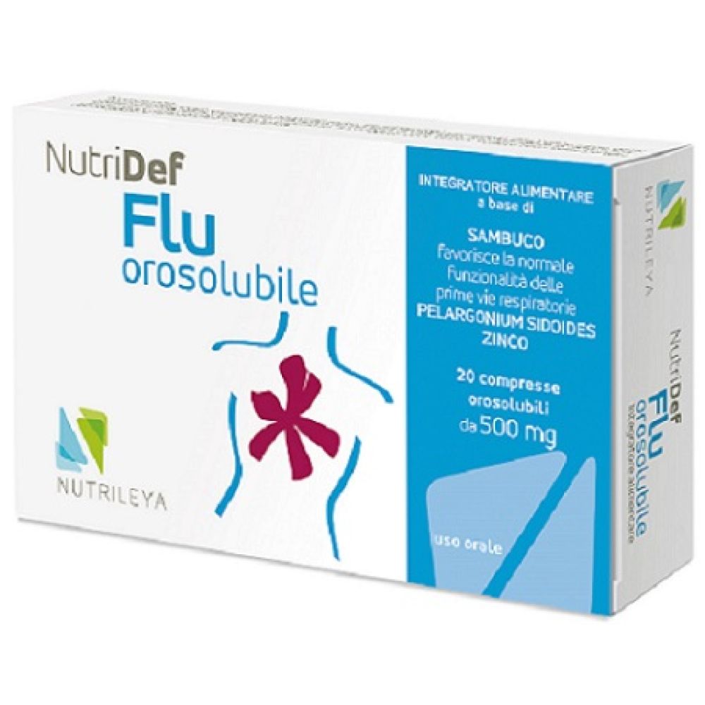 Nutridef Flu Orosolubile 20 Compresse