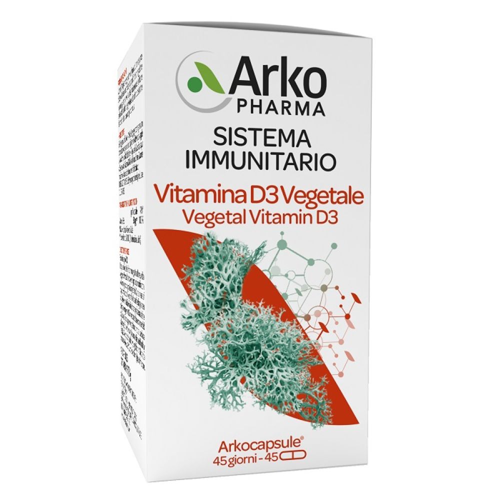 Arkocps Vitamina D3 Vegetale 45 Capsule